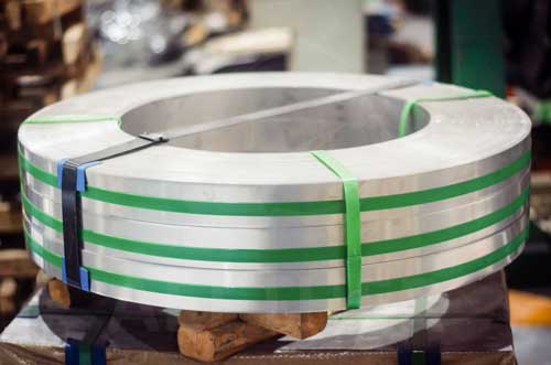 Inconel 602CA strip packing
