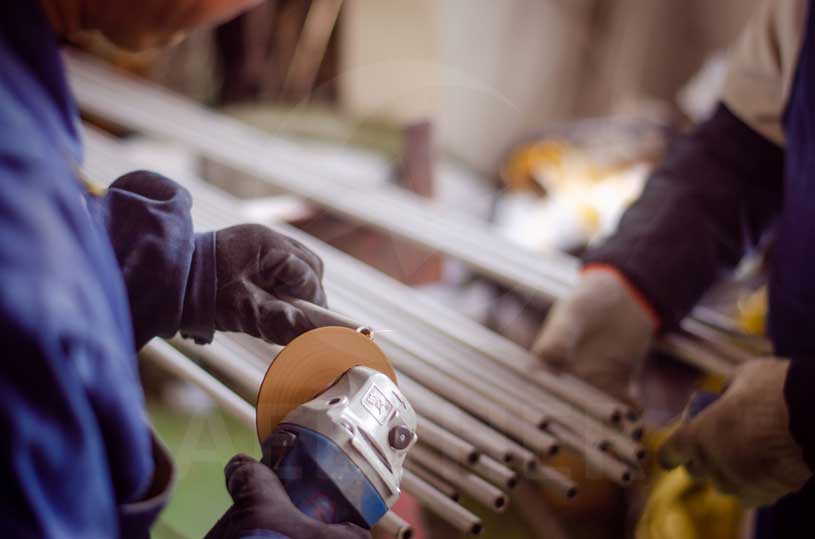 Inconel 602CA seamless tube polishing