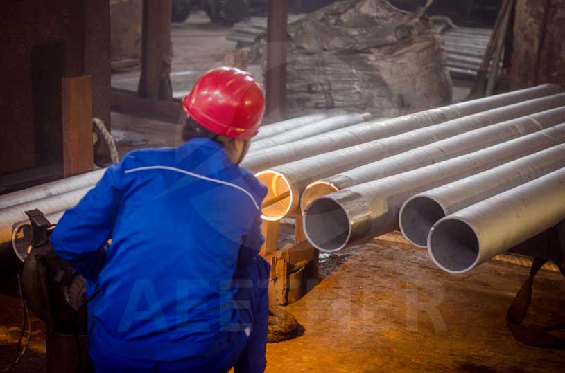 Inconel 602CA seamless pipe polishing