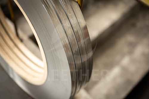 Inconel 602CA strip surface