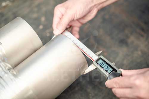 Inconel 602CA seamless pipe diameter inspection