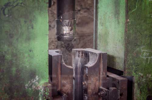 Inconel 602CA elbow forming machine