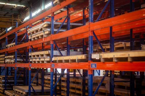 Inconel 602CA plate packed on the pallet