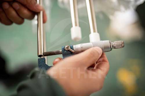 cold drawing for Inconel 602CA capillary tube size inspection