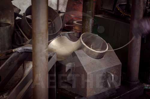 Inconel 602CA elbow forming