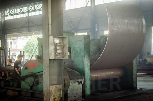 Inconel 602CA plate flattening