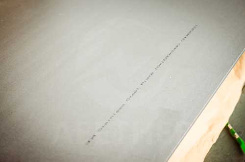 Inconel 602CA plate surface