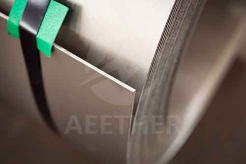 Inconel 602CA strip surface