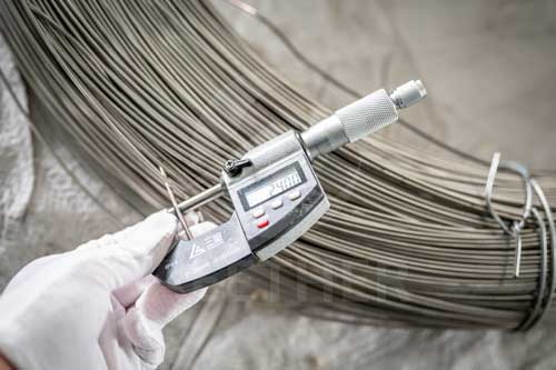 Inconel 602CA wire surface