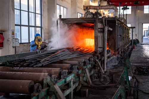 Inconel 602CA seamless tube annealing