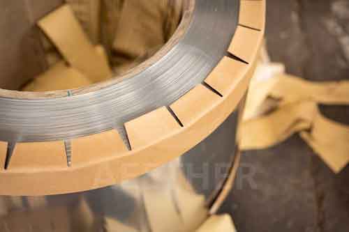 Inconel 602CA strip edge