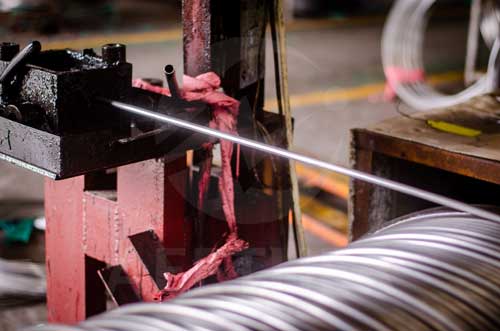 Inconel 602CA coil tube cold drawing