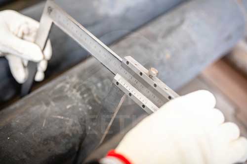 Inconel 602CA round bar diameter inspection