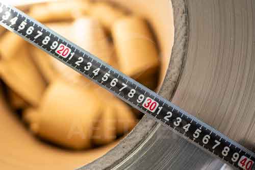 Inconel 602CA strip size inspection