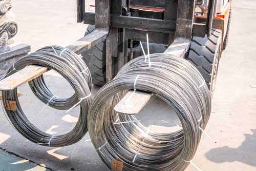 Inconel 602CA wire shipping