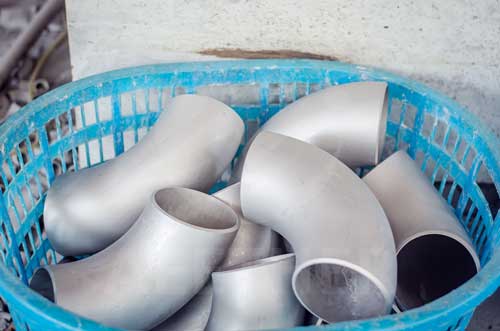 Inconel 602CA elbow pickled