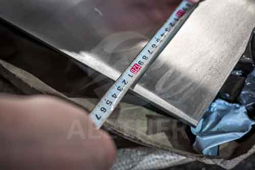 Inconel 602CA plate size inspection