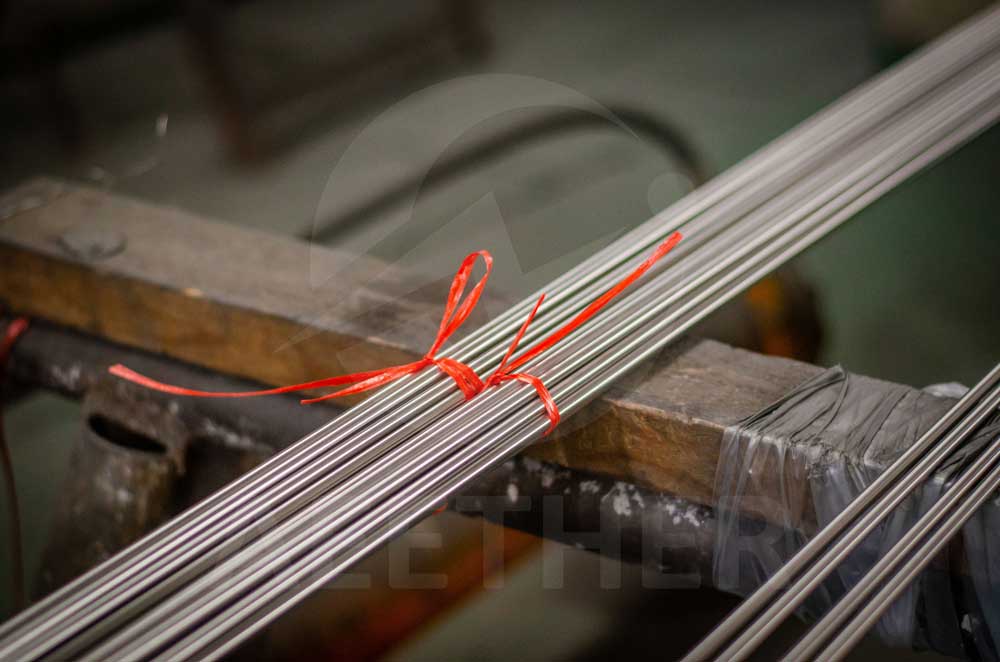 photo of nickel alloy pipes